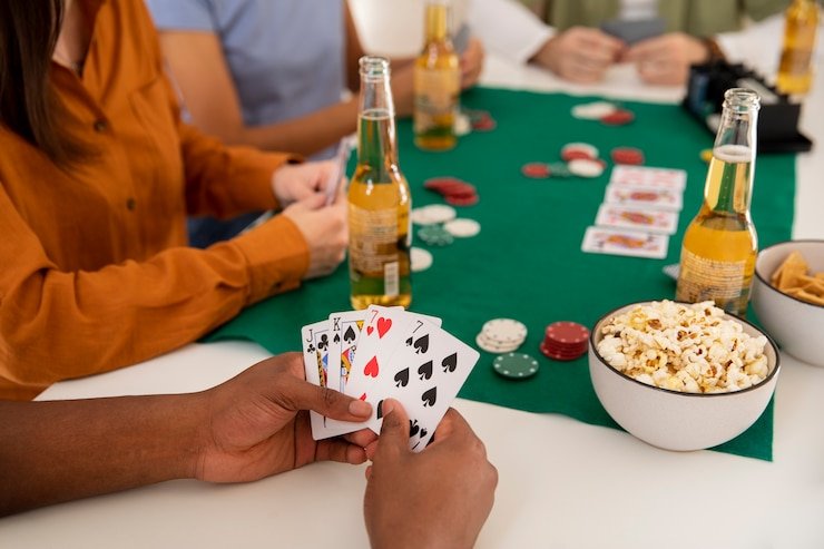 Tangkapan layar aplikasi mobile topboss menampilkan meja dealer langsung dengan antarmuka blackjack
